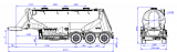 964822 fifth-wheel 1250, 3 compartments_00 cement - 1 |  ЗАО «Сеспель»