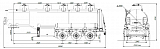 SF3330_5A_03, 30 m3, 5 compartments, fifth-wheel 1250 - 1 |  ЗАО «Сеспель»