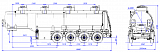 4-axle steel semitrailer SF4332.4S_08 - 1 |  ЗАО «Сеспель»