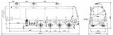 4-axle steel semitrailer SF4332.3S_30 - 1 |  ЗАО «Сеспель»