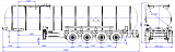 4-axle steel semitrailer Bitumen Tanker SF4B32.1S_01 - 1 |  ЗАО «Сеспель»