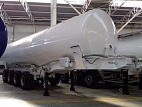 4-axle aluminum semitrailer for bulk cargo transportation SB4U45.1A_02 - 1 |  ЗАО «Сеспель»