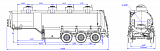 SF3328_4S_06, fifth-wheel 1250, 4 compartments, 28 m3 - 1 |  ЗАО «Сеспель»