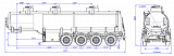 4-axle steel semitrailer SF4332.3S_07 - 1 |  ЗАО «Сеспель»