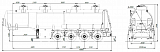 4-axle steel semitrailer SF4332.4S_33 - 1 |  ЗАО «Сеспель»