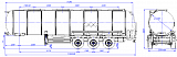 Semitrailer for food liquids transportation SF3030_4N_01 - 1 |  ЗАО «Сеспель»