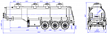 SF3328_4S_09, fifth-wheel 1250, 4 compartments, 28 m3 - 1 |  ЗАО «Сеспель»