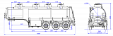 SF3328_4S_11, fifth-wheel 1350, 4 compartments - 1 |  ЗАО «Сеспель»