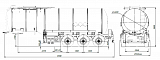 SF3B28_1S_53, fifth-wheel 1150, 1 compartment - 1 |  ЗАО «Сеспель»