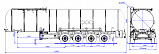 4-axle steel semitrailer Bitumen Tanker SF4B32.1S_12 - 1 |  ЗАО «Сеспель»