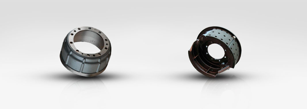 Brake drum and braking mechanism made of wear-resistance alloys