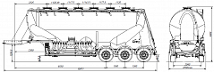 SF3U39.5A_03 fifth-wheel 1250, 5 compartments SF3U39.5A_03 fifth-wheel 1250, 5 compartments - ЗАО «Сеспель»