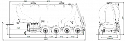 SF4U32.1S_01, 32 m3, fifth-wheel 1250, 1 compartment SF4U32.1S_01, 32 m3, fifth-wheel 1250, 1 compartment - ЗАО «Сеспель»