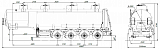 4-axle steel semitrailer SF4332.4S_26 - 1 |  ЗАО «Сеспель»