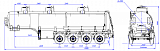 4-axle steel semitrailer SF4332.3S_15 - 1 |  ЗАО «Сеспель»