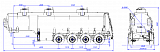 4-axle steel semitrailer SF4332.3S_14 - 1 |  ЗАО «Сеспель»