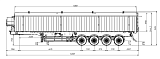 DB4U60_1A_998, 60 m3, fifth-wheel 1250 - 1 |  ЗАО «Сеспель»