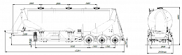 SF3U48_1A_15 fifth-wheel 1150, 1 compartment SF3U48_1A_15 fifth-wheel 1150, 1 compartment - ЗАО «Сеспель»