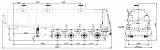 4-axle steel semitrailer SF4332.3S_24 - 1 |  ЗАО «Сеспель»