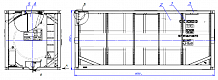 Sea Tank Container CTL-25-4 B-01 T11 Sea Tank Container CTL-25-4 B-01 T11 - ЗАО «Сеспель»