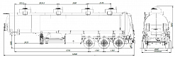SF3340.4S_10, 40 m3, 4 compartments, fifth-wheel 1460 SF3340.4S_10, 40 m3, 4 compartments, fifth-wheel 1460 - ЗАО «Сеспель»