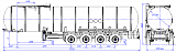 4-axle steel semitrailer Bitumen Tanker SF4B32.1S_04 - 1 |  ЗАО «Сеспель»