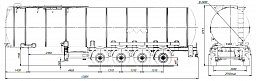 SF4B38.1S_02, 38 m3, fifth-wheel 1250 SF4B38.1S_02, 38 m3, fifth-wheel 1250 - ЗАО «Сеспель»