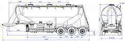 SF3U39.3A_09, fifth-wheel 1150, 3 compartments SF3U39.3A_09, fifth-wheel 1150, 3 compartments - ЗАО «Сеспель»