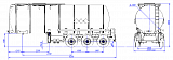 SF3B30.1S fifth-wheel 1250, 1 compartment_10 - 1 |  ЗАО «Сеспель»