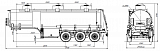 SF3328_3S_29, fifth-wheel 1150, 3 compartments, 28 m3 - 1 |  ЗАО «Сеспель»