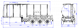 SF3B30.1S fifth-wheel 1350, 1 compartment_02 - 1 |  ЗАО «Сеспель»