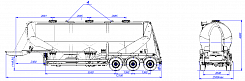 SF3U48_3A_11 fifth-wheel 1150, 3 compartments SF3U48_3A_11 fifth-wheel 1150, 3 compartments - ЗАО «Сеспель»