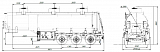 SF3328_3S_28, fifth-wheel 1150, 3 compartments, 28 m3 - 1 |  ЗАО «Сеспель»