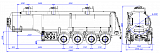 4-axle steel semitrailer SF4332.3S_05 - 1 |  ЗАО «Сеспель»