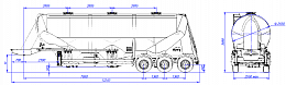 SF3U48_1A_02 fifth-wheel 1150, 1 compartment SF3U48_1A_02 fifth-wheel 1150, 1 compartment - ЗАО «Сеспель»