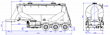 964817 fifth-wheel 1250, 2 compartments_02 cement - 1 |  ЗАО «Сеспель»