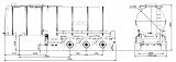 SF3B30.1S fifth-wheel 1250, 1 compartment_22 - 1 |  ЗАО «Сеспель»