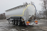 3-axle aluminum semitrailer for bulk cargo transportation SB3U60 - 4 |  ЗАО «Сеспель»