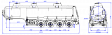 4-axle steel semitrailer SF4332.3S_10 - 1 |  ЗАО «Сеспель»