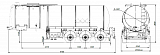 SF3B28.1S_65, 28 m3, 1 compartment, fifth-wheel СУ 1150 - 1 |  ЗАО «Сеспель»