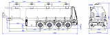 4-axle steel semitrailer SF4332.4S_10 - 1 |  ЗАО «Сеспель»