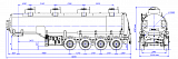 4-axle steel semitrailer SF4332.4S_01 - 1 |  ЗАО «Сеспель»