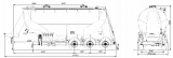 SF3U32_1A_09 fifth-wheel 1150, 1 compartment cement - 1 |  ЗАО «Сеспель»