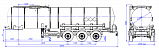 SF3B25_1S_08, fifth-wheel 1250, 25 m3, 1 compartment  - 1 |  ЗАО «Сеспель»