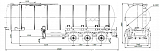 SF3B38.1S_13, 38 m3, 1 compartment, fifth-wheel 1250 - 1 |  ЗАО «Сеспель»