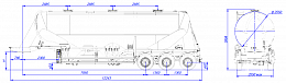 SF3U48_2A_02 fifth-wheel 1150, 2 compartments SF3U48_2A_02 fifth-wheel 1150, 2 compartments - ЗАО «Сеспель»