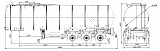 SF3B38.1S_11, 38 m3, 1 compartment, fifth-wheel 1250 - 1 |  ЗАО «Сеспель»