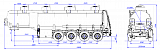 4-axle steel semitrailer SF4332.4S_11 - 1 |  ЗАО «Сеспель»