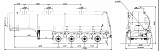 4-axle steel semitrailer SF4332.3S_19 - 1 |  ЗАО «Сеспель»