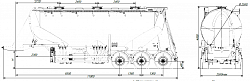 SF3U39.3A_18, fifth-wheel 1150, 3 compartments SF3U39.3A_18, fifth-wheel 1150, 3 compartments - ЗАО «Сеспель»
